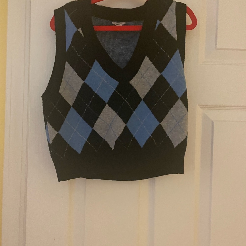 super cute sweater vest from garage